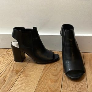 Cole Haan high heel open toe bootie